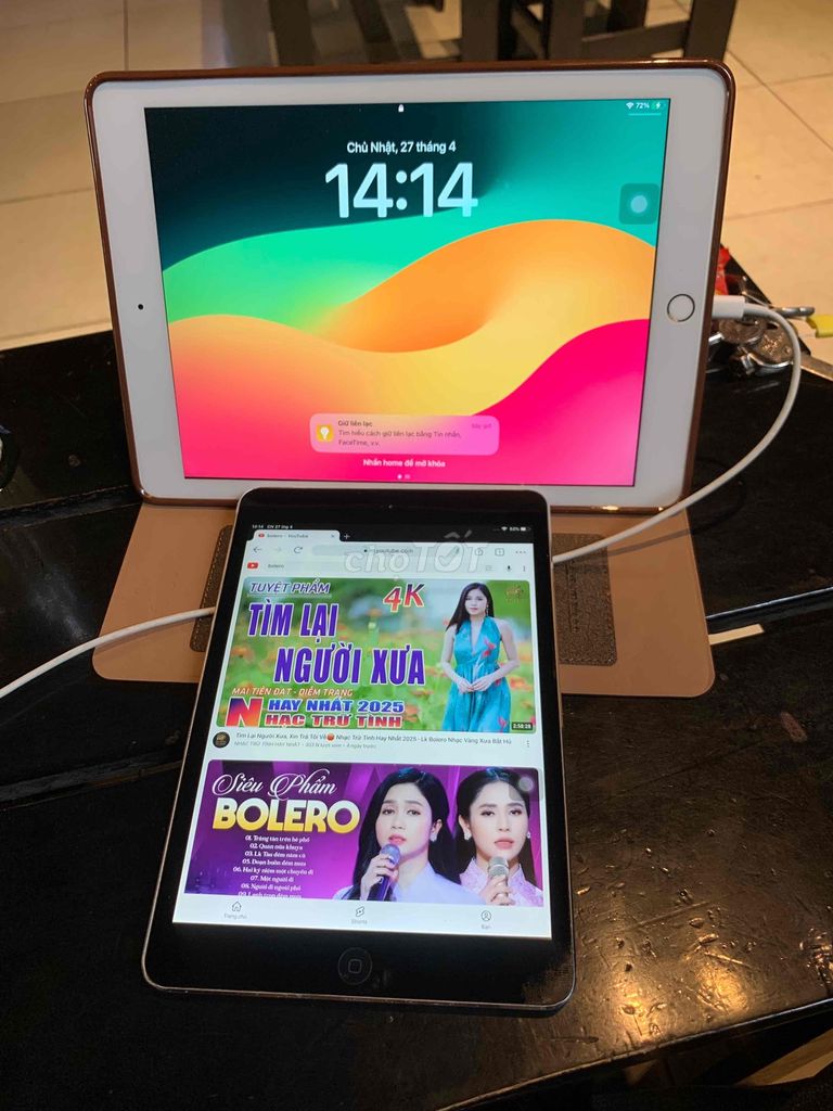 Cặp Ipad Mini 2 64G vs Gen 6 Full 32G . dùng ok ☎️. Mua bán Máy tính bảng tại Thành phố Biên Hòa Đồng Nai được đăng bởi ANH hình 4