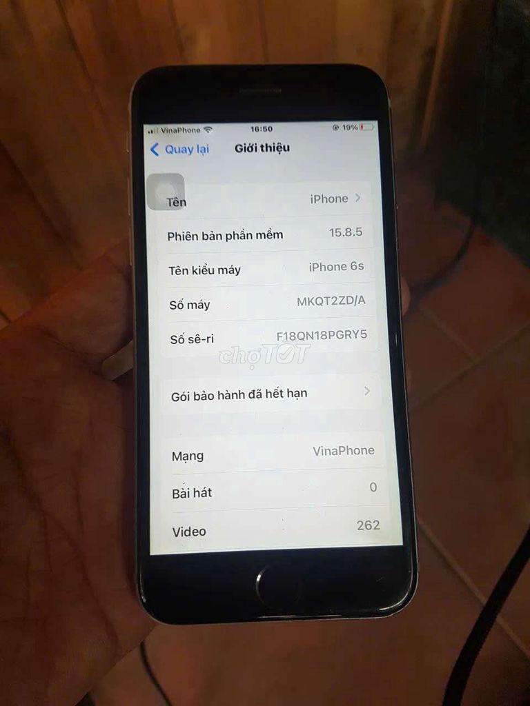 Apple iPhone 6s 128GB Bạc Đã sử dụng. Mua bán Điện thoại tại Thành phố Dĩ An Bình Dương được đăng bởi sun  hình 1