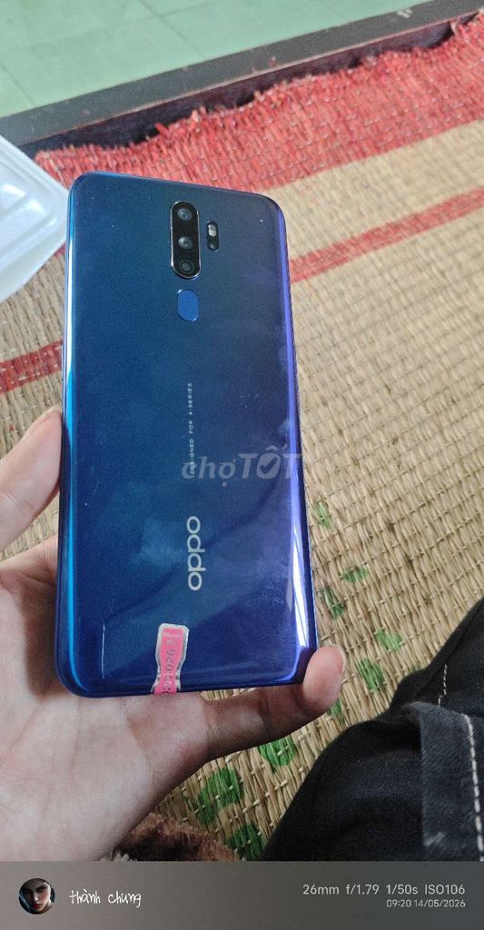 OPPO A9 256GB Xanh. Mua bán Điện thoại tại Thành phố Huế Thừa Thiên Huế được đăng bởi trần văn trung hình 1