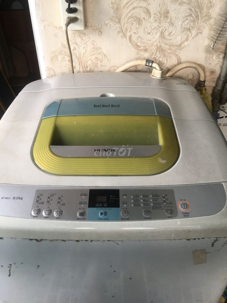 Máy giặt Hitachi cũ bao xài 8kg