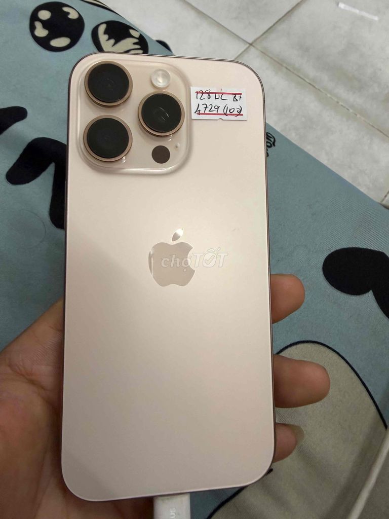 16 Pro 128gb Gold pin 100% sạc 2xL. Mua bán Điện thoại tại Quận Gò Vấp Tp Hồ Chí Minh được đăng bởi Cửa Hàng BT Mobile Chuyên Iphone Quốc Tế Giá Tốt hình 1
