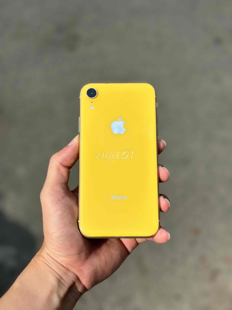 Iphone Xr 64g Vàng kích iccid Quốc Tế nguyên zin