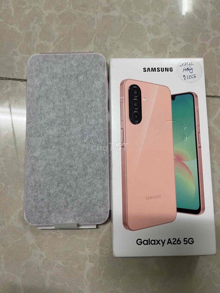 Samsung Galaxy A26 5G Hồng. Mua bán Điện thoại tại Thành phố Thủ Đức Tp Hồ Chí Minh được đăng bởi yan hình 1