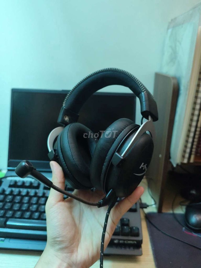 Tai nghe HyperX CloudX Bạc bản kingston. Mua bán Tivi, Âm thanh tại Quận Cầu Giấy Hà Nội được đăng bởi Hoàng Quân hình 1