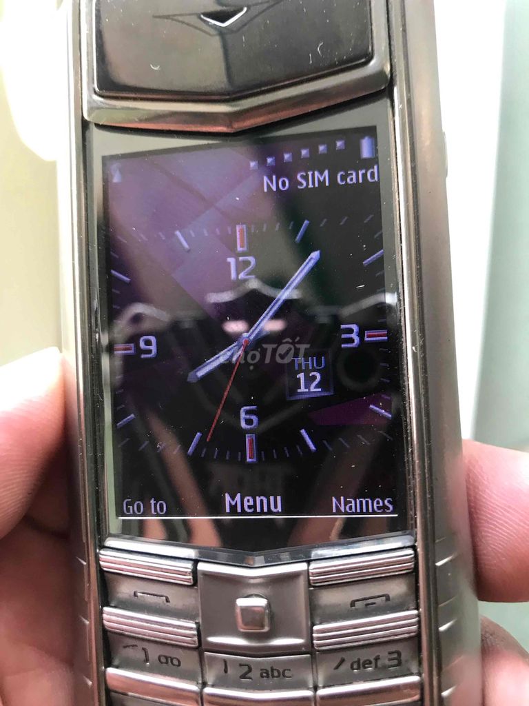 Vertu Điện thoại di động Bạc. Mua bán Điện thoại tại Huyện Củ Chi Tp Hồ Chí Minh được đăng bởi Bình hình 1