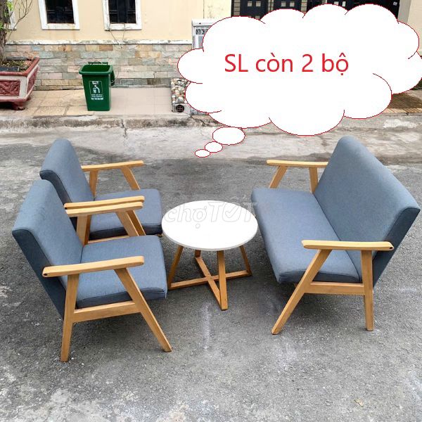 Bộ bàn ghế sofa Katana, bàn ghế sofa quán cafe. Mua bán Bàn ghế tại Quận Bình Thạnh Tp Hồ Chí Minh được đăng bởi PHÚ NHÀN NỘI THẤT THANH LÝ SÀI GÒN hình 1