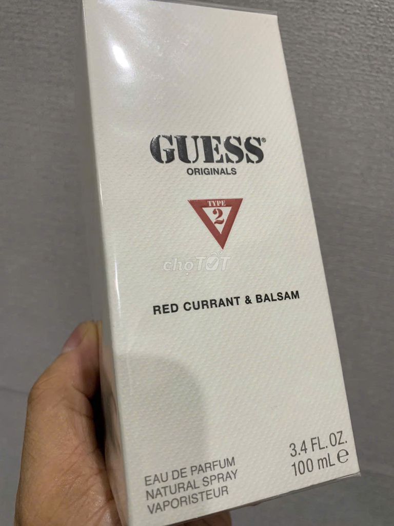 Nước hoa Guess Red Currant & Balsam 100ml EDP. Mua bán Nước hoa tại Thành phố Biên Hòa Đồng Nai được đăng bởi JIMMY HUANG hình 1