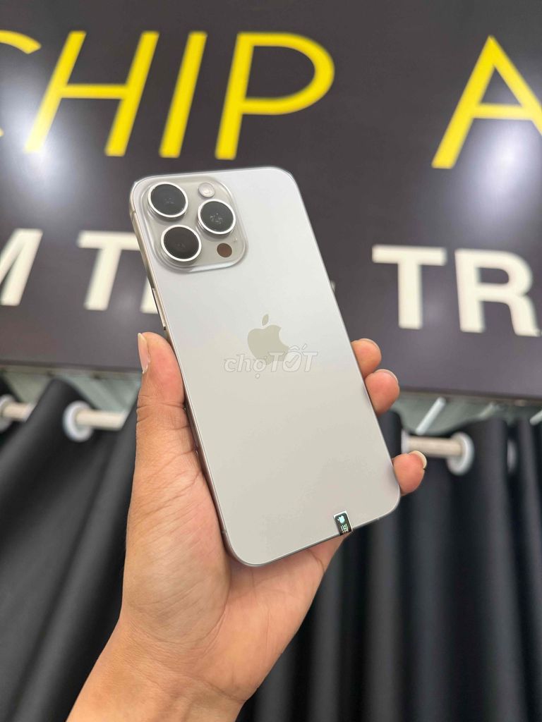 15ProMax 256GB Qte🇺🇸 Titan pin zin 90% Full CN. Mua bán Điện thoại tại Thành phố Biên Hòa Đồng Nai được đăng bởi Lộc Nguyễn hình 1