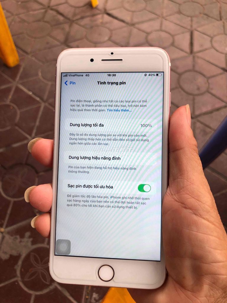 Apple iPhone 7 Plus 32GB Hồng 100%. Mua bán Điện thoại tại Quận Ngô Quyền Hải Phòng được đăng bởi hoang huy hình 1