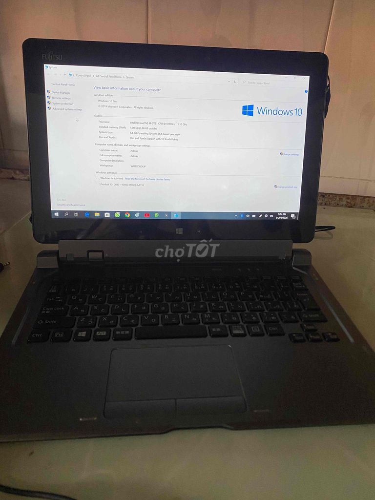 Fujitsu Lifebook 4GB Xám. Mua bán Laptop tại Thị xã Bến Cát Bình Dương được đăng bởi ĐIỆN TỬ HÀNG THANH LÝ hình 1