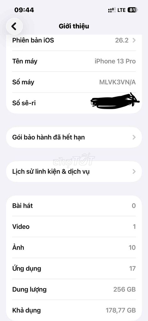 Apple iPhone 13 Pro 256GB Vàng gold. Mua bán Điện thoại tại Thành phố Bến Tre Bến Tre được đăng bởi Du hình 1