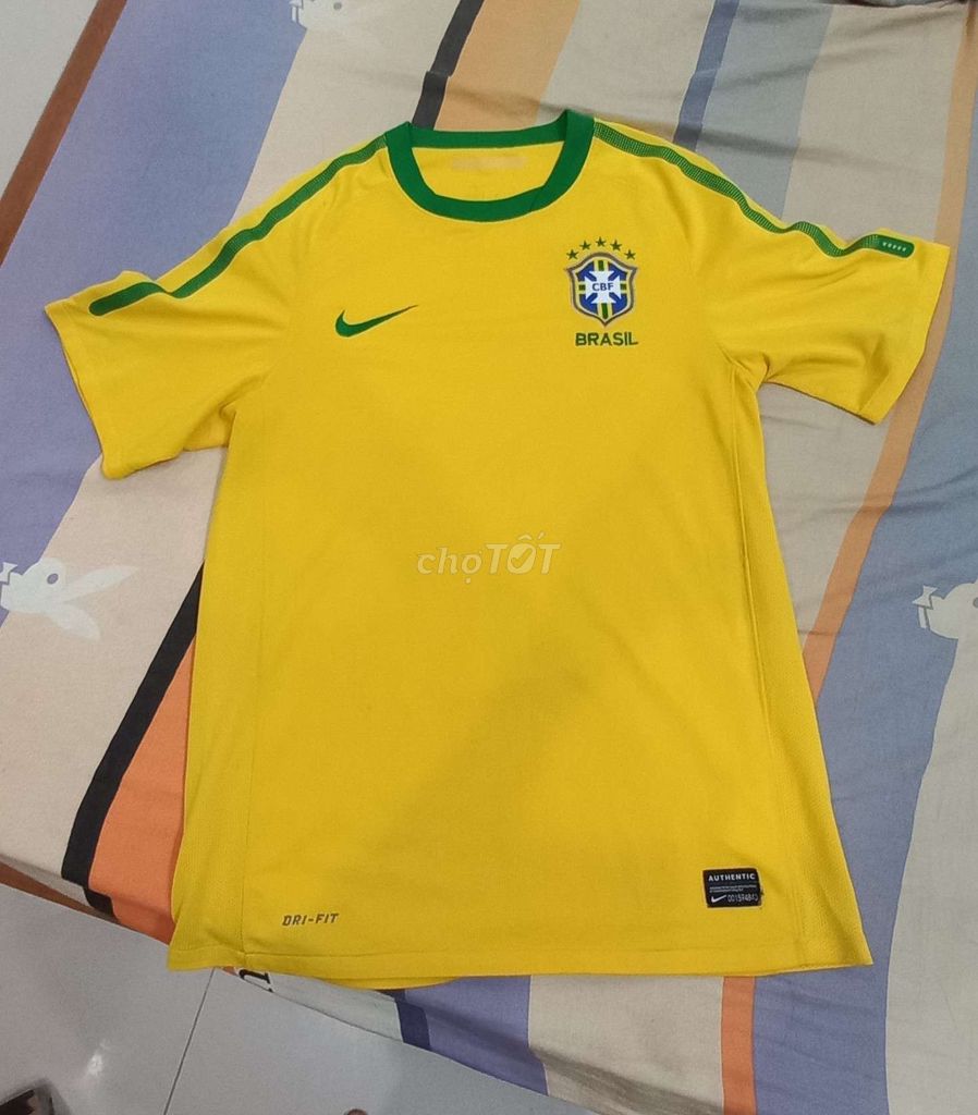 Áo Brazil World Cup 2010 Nike chính hãng