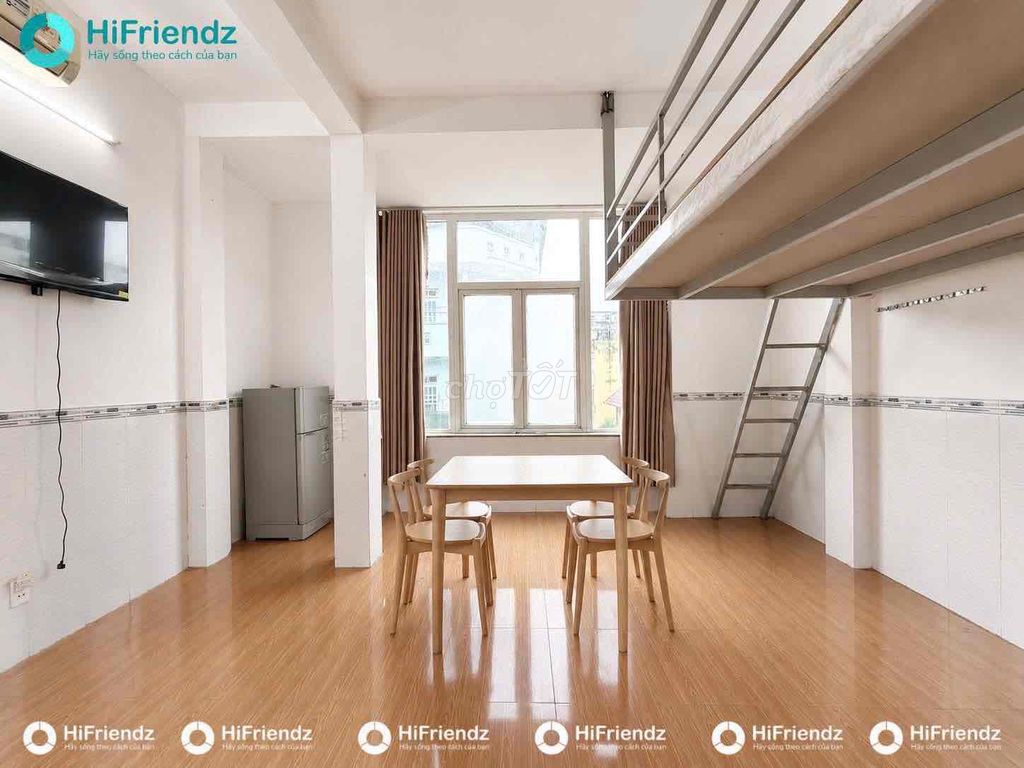CHO THUÊ PHÒNG TRỌ GÁC CAO - RỘNG RÃI CỬA SỔ - GẦN ETOWN CỘNG HOÀ