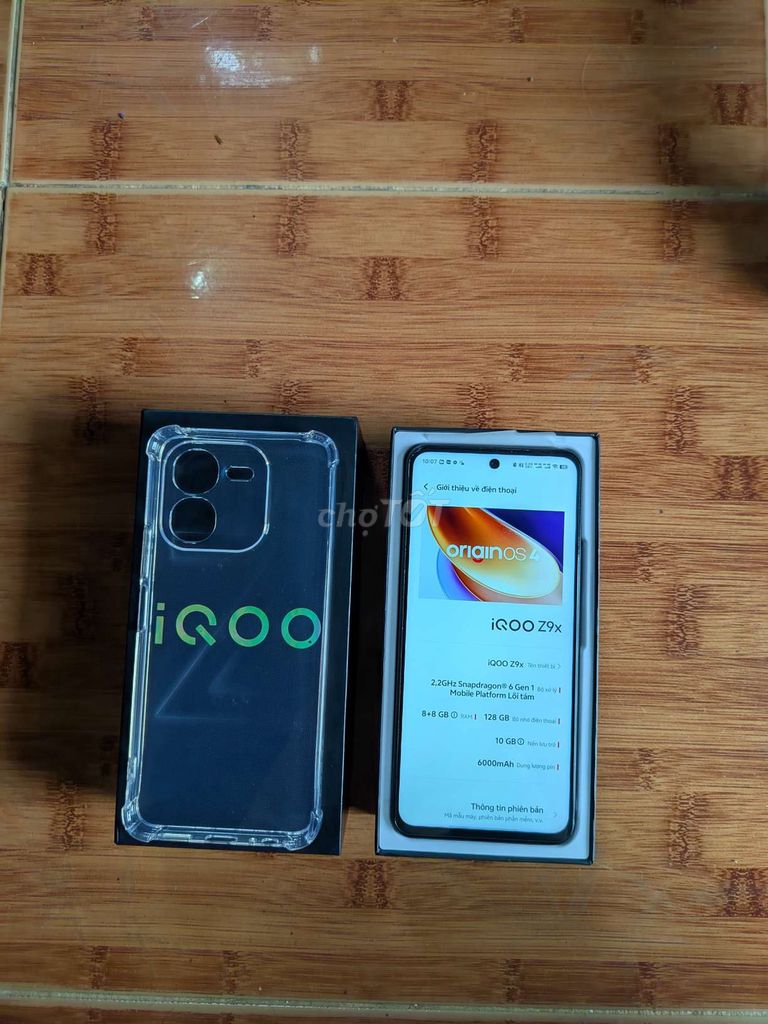 Vivo iQOO Z9x 8GB/128GB đen full hộp như mới. Mua bán Điện thoại tại Thành phố Tam Kỳ Quảng Nam được đăng bởi Hữu Phước hình 1