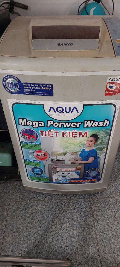 Máy giặt Sanyo 7kg Bạc Đã sử dụng. Mua bán Máy giặt tại Thành phố Thủ Đức Tp Hồ Chí Minh được đăng bởi Quang hình 1