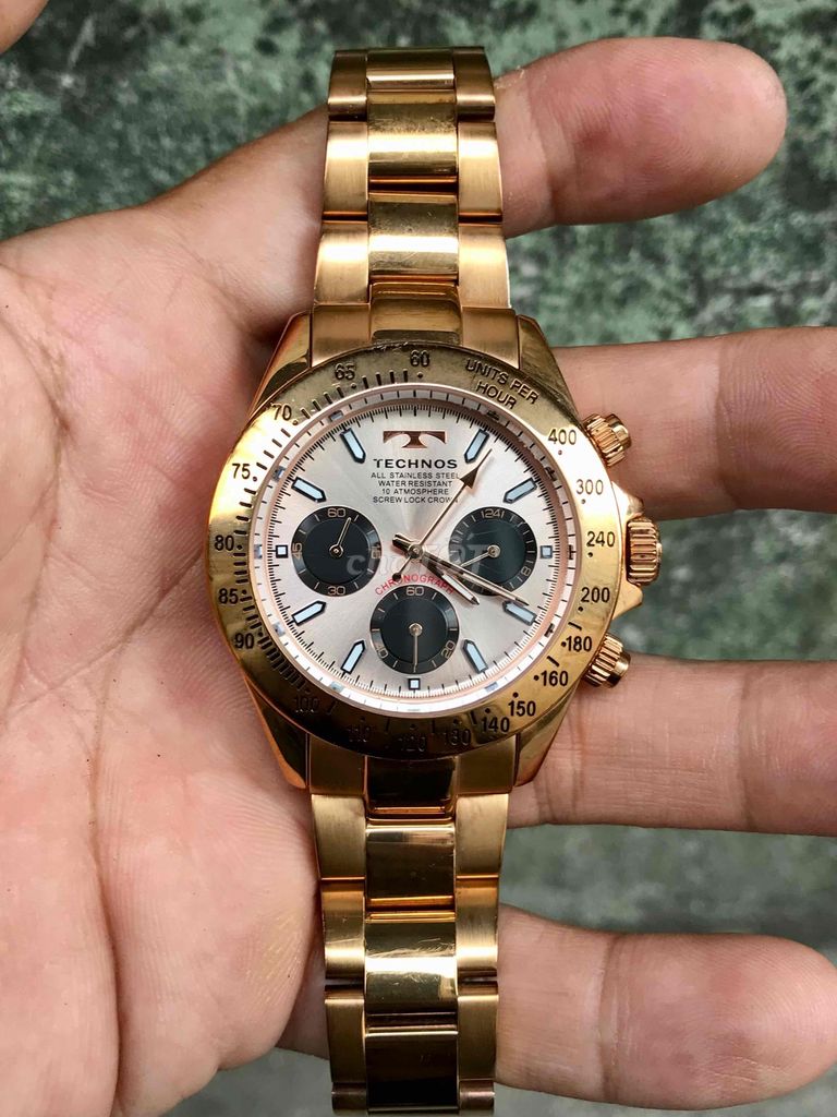 Đồng hồ nam 6 kim Size 40mm Technos