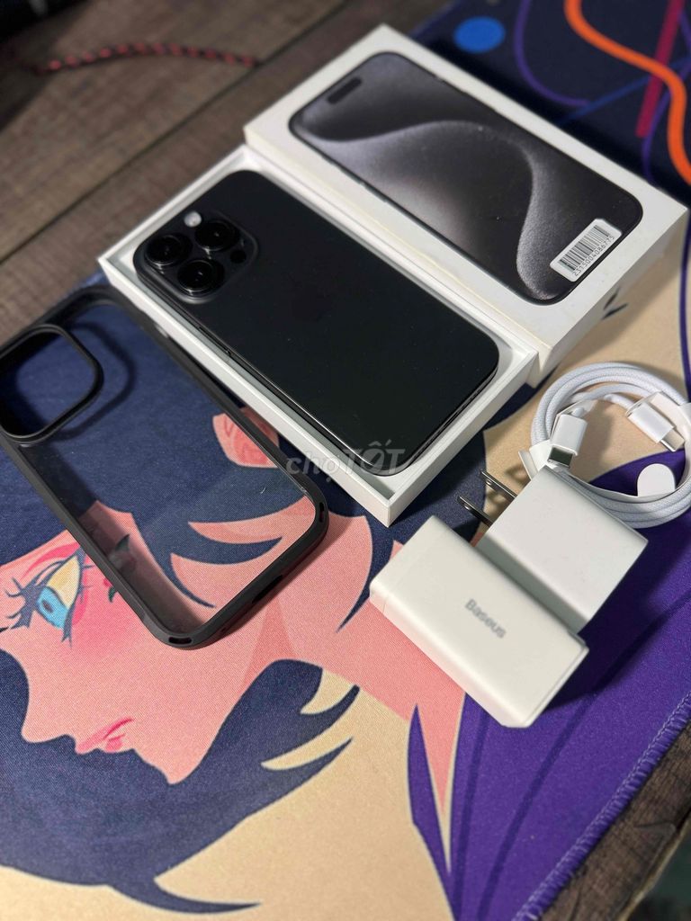 Apple iPhone 15 Pro 128GB Đen Nhật Bản 99%. Mua bán Điện thoại tại Quận 6 Tp Hồ Chí Minh được đăng bởi Vương Trang Thanh hình 1