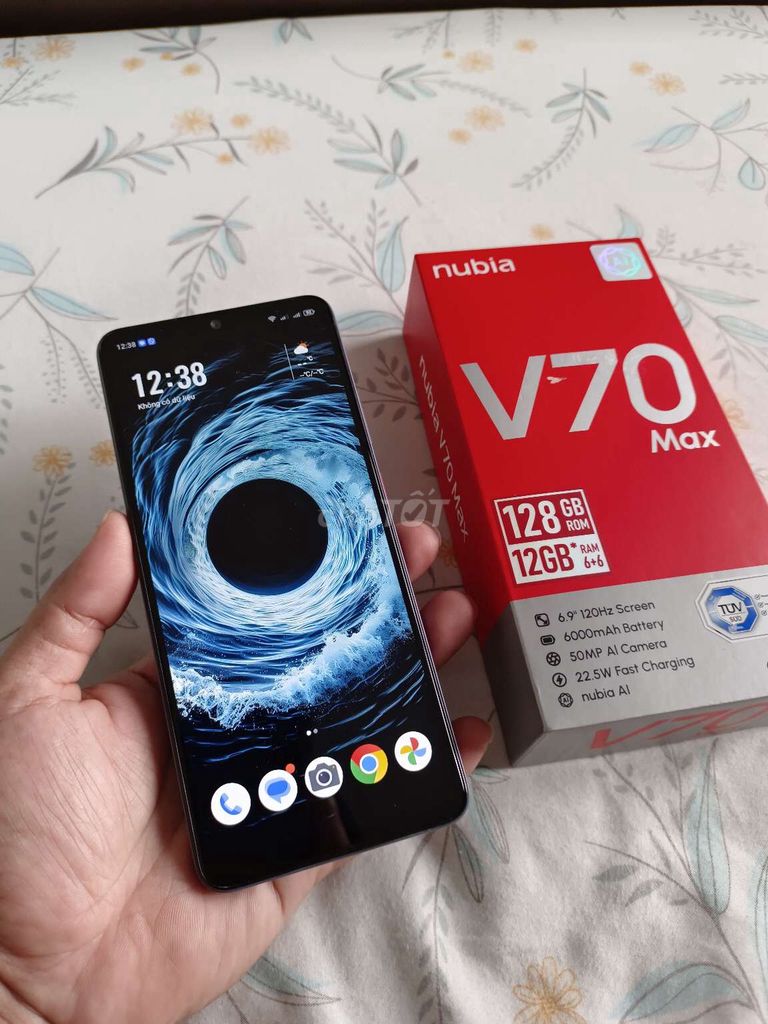 Nubia V70 Max 6GB/128GB Xám. Mua bán Điện thoại tại Quận Nam Từ Liêm Hà Nội được đăng bởi Giang Minh hình 1