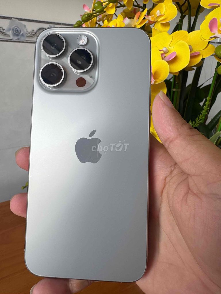 15 Pro Max 256GB Tự nhiên 97% 2sim vật lý zin óc.. Mua bán Điện thoại tại Quận Ninh Kiều Cần Thơ được đăng bởi Khải mobile hình 1