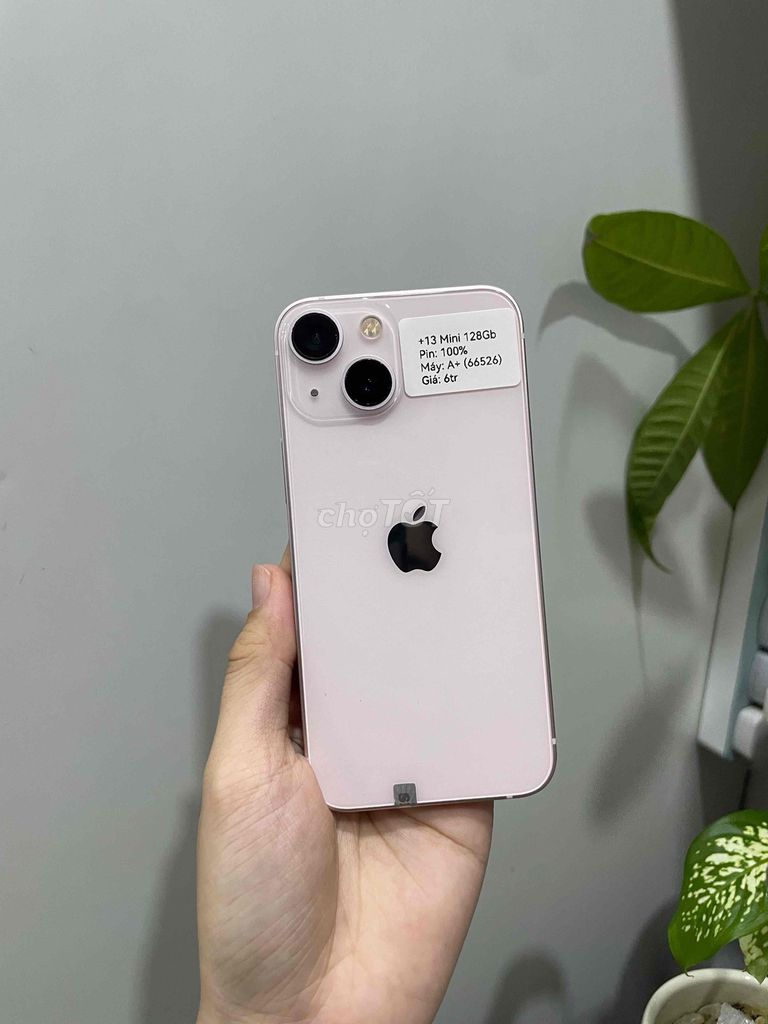 iPhone 13 mini 128GB, Hồng Zin đẹp keng 99%. Mua bán Điện thoại tại Huyện Hóc Môn Tp Hồ Chí Minh được đăng bởi Luân Hoài hình 1