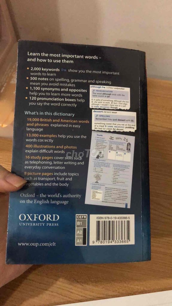 Sách từ điển tiếng anh Oxford
