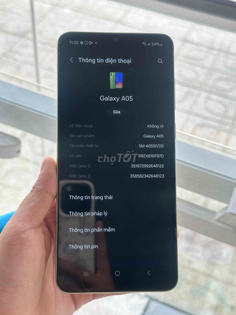 Samsung Galaxy A05 4GB/64GB Xanh lá. Mua bán Điện thoại tại Thị xã Tân Uyên Bình Dương được đăng bởi Cửa hàng Kim Tuyến hình 1