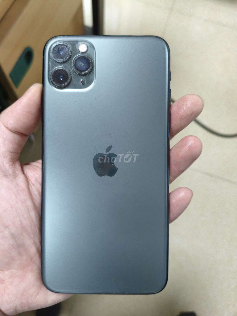 Apple iPhone 11 Pro Max 64GB Xám 76%. Mua bán Điện thoại tại Huyện Đan Phượng Hà Nội được đăng bởi Quang Thắng hình 1