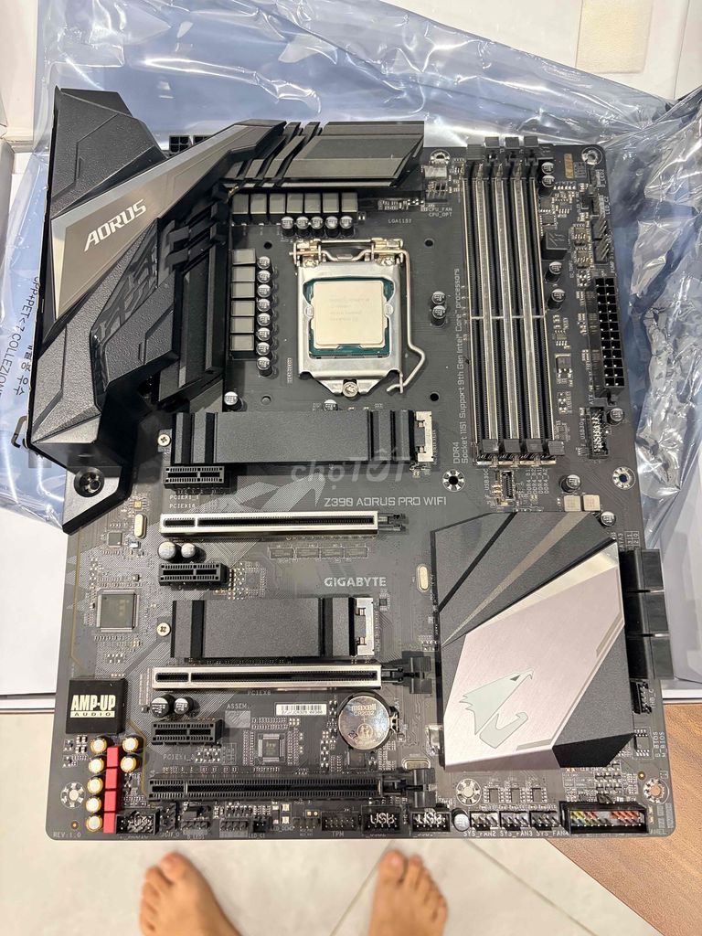 Combo main z390 pro wifi và chip intel I9-9900KF. Mua bán Linh kiện (RAM, Card...) tại Quận Tân Bình Tp Hồ Chí Minh được đăng bởi Lê Đức Thịnh hình 1