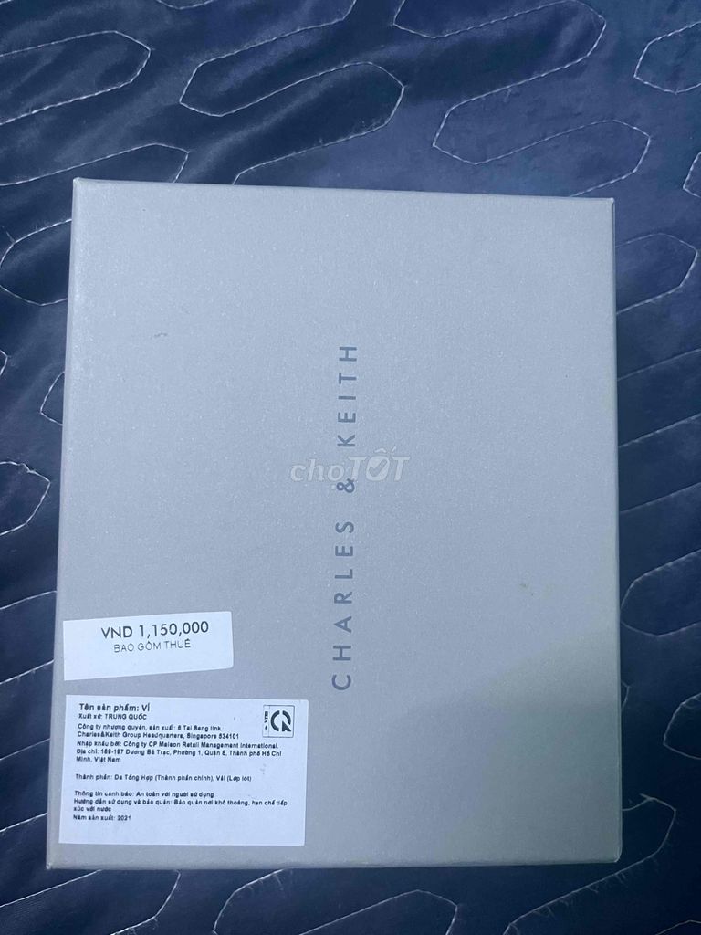 ví Charles and Keith màu đen. Mua bán Túi xách tại Quận Bình Thạnh Tp Hồ Chí Minh được đăng bởi minh  hình 1