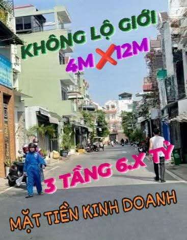 MẶT TIỀN HƯƠNG LỘ 2 ĐÌNH TÂN KHAI 3 Tần 4M12M KHÔNG LỘ GIỚI Hơn 6 ĐỒNG