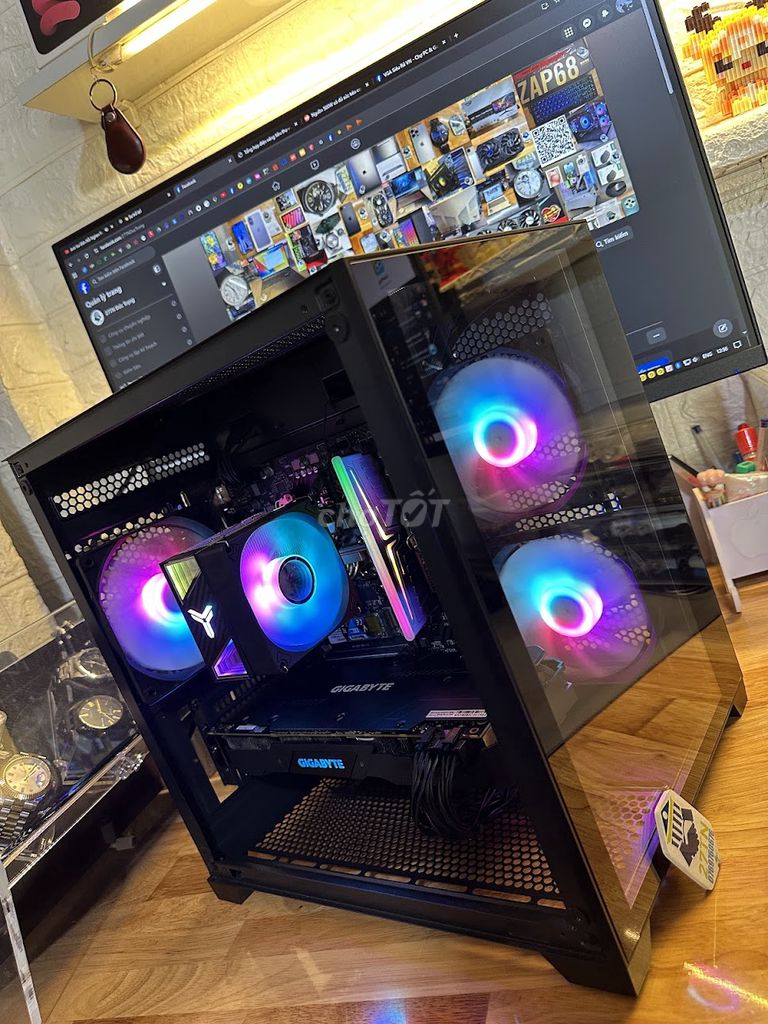 Thùng PC Ryzen 5-7500F RTX2070 RAM 16G D5 M2 512G. Mua bán Máy tính để bàn tại Huyện Đức Trọng Lâm Đồng được đăng bởi 27TN Đức Trọng hình 1
