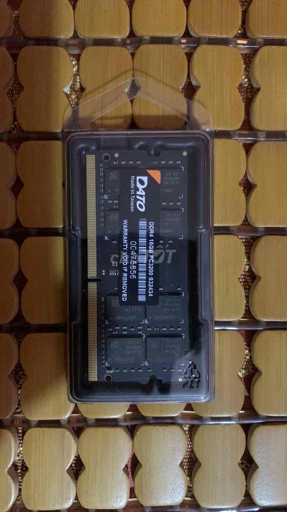 Ram Laptop Dato 16Gb 3200. Mua bán Linh kiện (RAM, Card...) tại Huyện Vĩnh Tường Vĩnh Phúc được đăng bởi Lucky hình 1