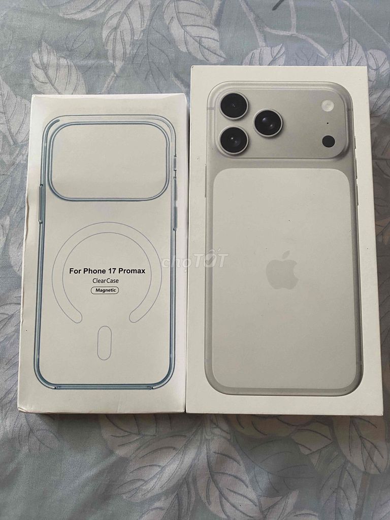Apple iPhone 17 Pro Max Bạc Mới 100%. Mua bán Điện thoại tại Thành phố Huế Thừa Thiên Huế được đăng bởi Ha Thanh hình 1