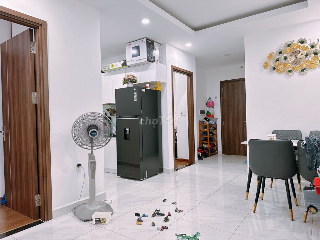 Trống-Cho thuê căn hộ 2PN+ 2WC Richmond City giá 13tr rèm, máy lạnh