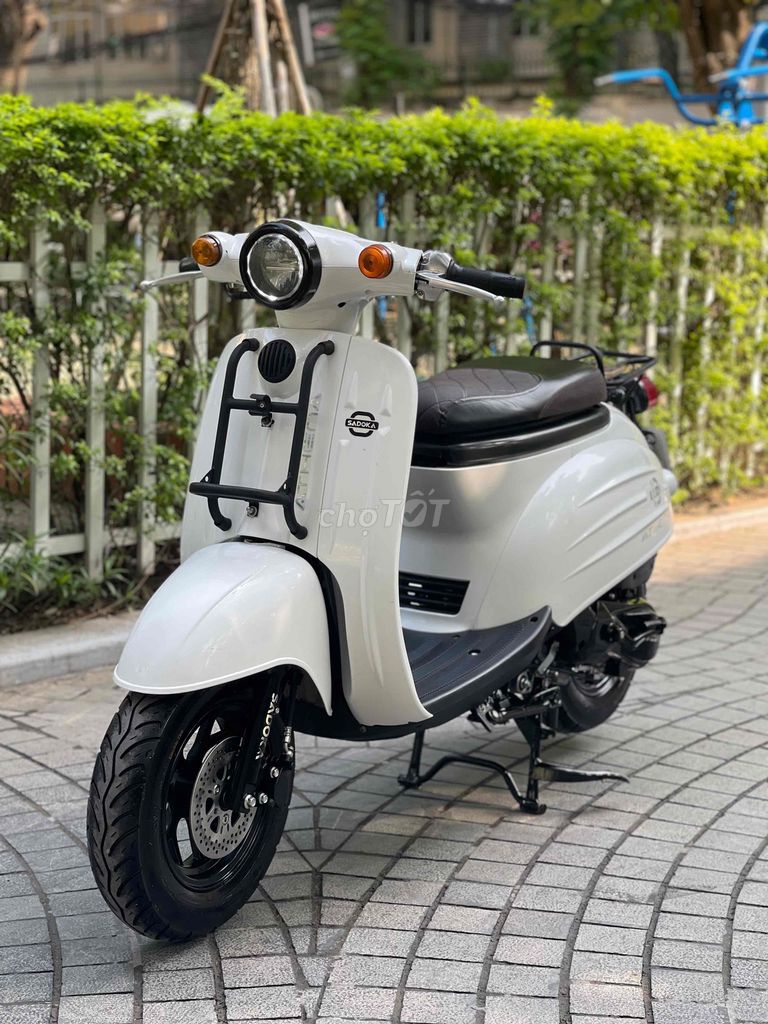 Athena 50cc 2023 Cổ điển Trắng. Mua bán Xe máy tại Quận Cầu Giấy Hà Nội được đăng bởi Anh Khoa hình 7