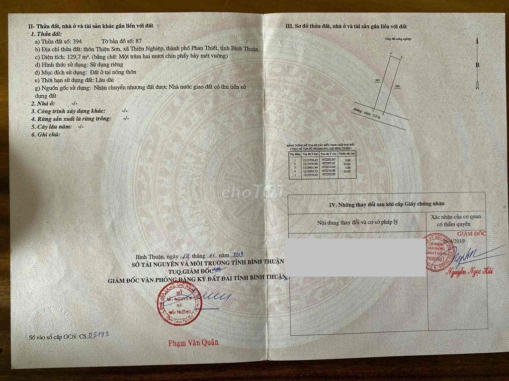 bán vài lô đất thổ cư sổ sẵn gần Khu đô thị Sân bay Thiện Nghiệp. Mua bán đất tại Thành phố Phan Thiết Bình Thuận được đăng bởi Huỳnh Thái Phương hình 2