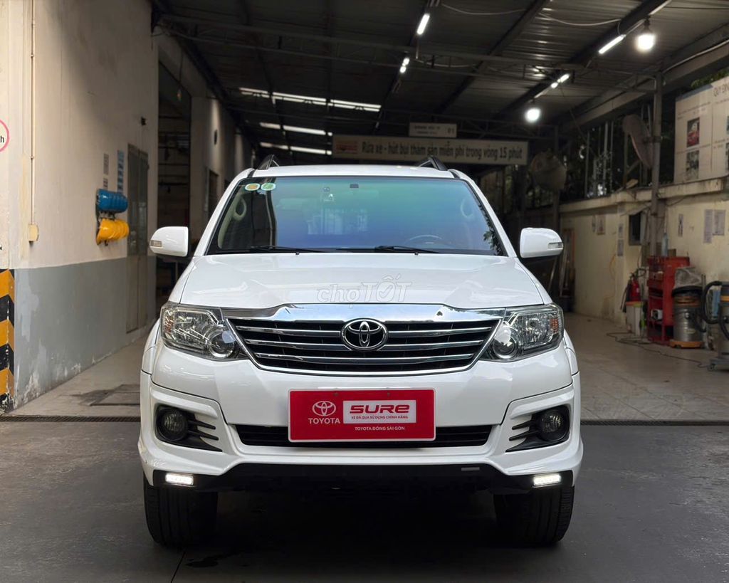 Toyota Fortuner TRD 2016 Trắng 110.360 Km