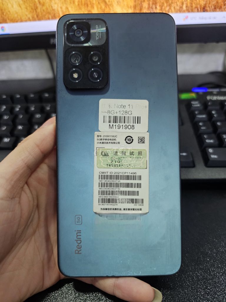 Redmi Note 11 Pro+ 8GB/128GB . Mua bán Điện thoại tại Quận Gò Vấp Tp Hồ Chí Minh được đăng bởi Android Gò Vấp hình 1