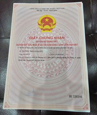 Nhà mới vào o liên hem 9m