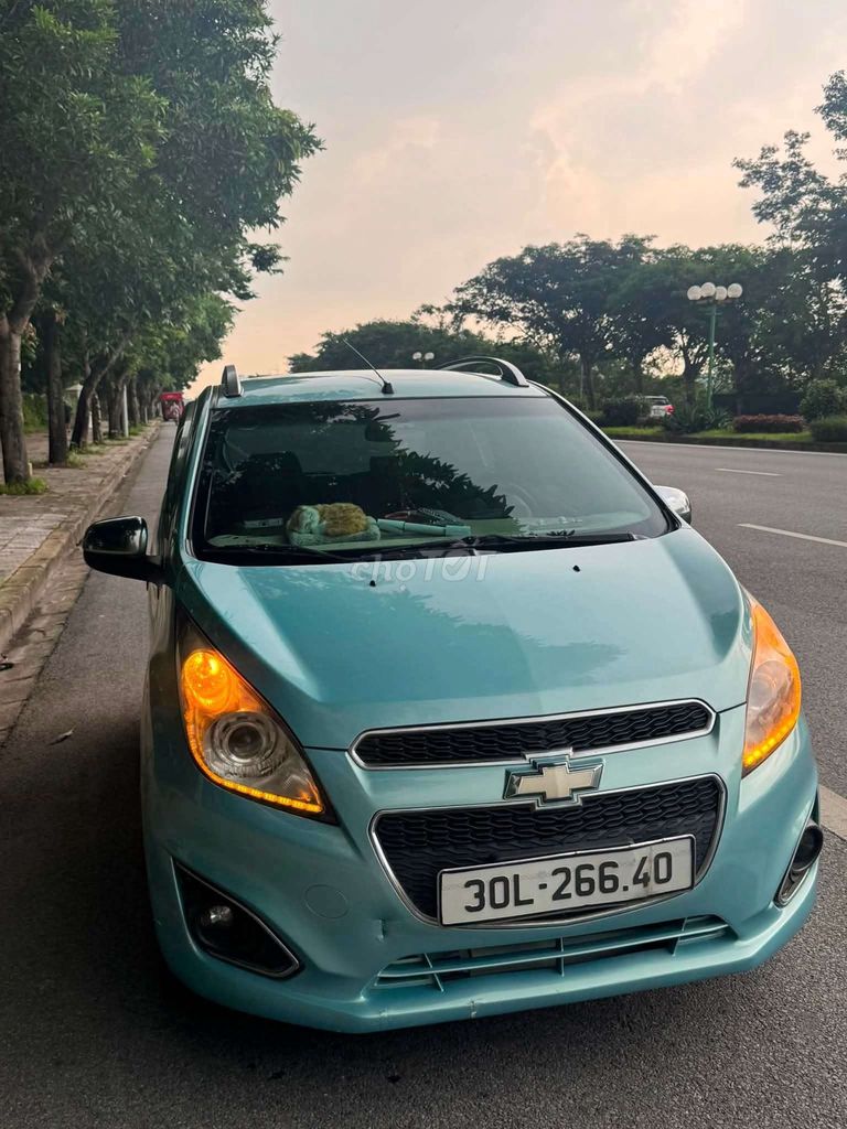 Chevrolet Spark 1.0 LTZ AT 2013 Tự động Xanh ngọc