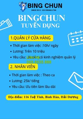 BINGCHUN HẢI DƯƠNG