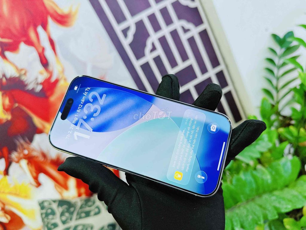 iPhone 16 Pro 128GB Trắng likenew pin 100% BH 8/26. Mua bán Điện thoại tại Quận Hải Châu Đà Nẵng được đăng bởi TUẤN LUXURY MOBILE ĐÀ NẴNG hình 1