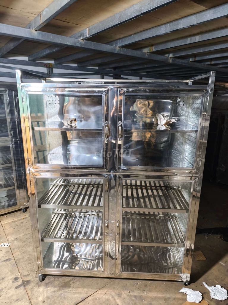 Tủ chén Inox. Mua bán Tủ, kệ gia đình tại Quận Tân Bình Tp Hồ Chí Minh được đăng bởi Lieuxanh hình 1