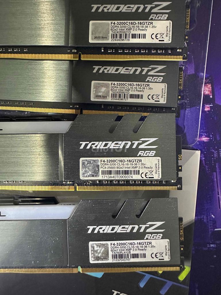 Dư vài cây Ram cẩn bán. Mua bán Linh kiện (RAM, Card...) tại Thành phố Long Khánh Đồng Nai được đăng bởi ku tèo hình 1