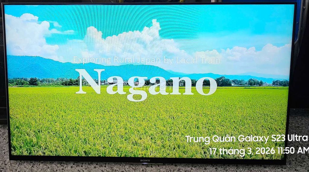 Android Tivi SONY 50IN. Mua bán Tivi, Âm thanh tại Thị xã Bến Cát Bình Dương được đăng bởi Nguyễn Trung Quân hình 1