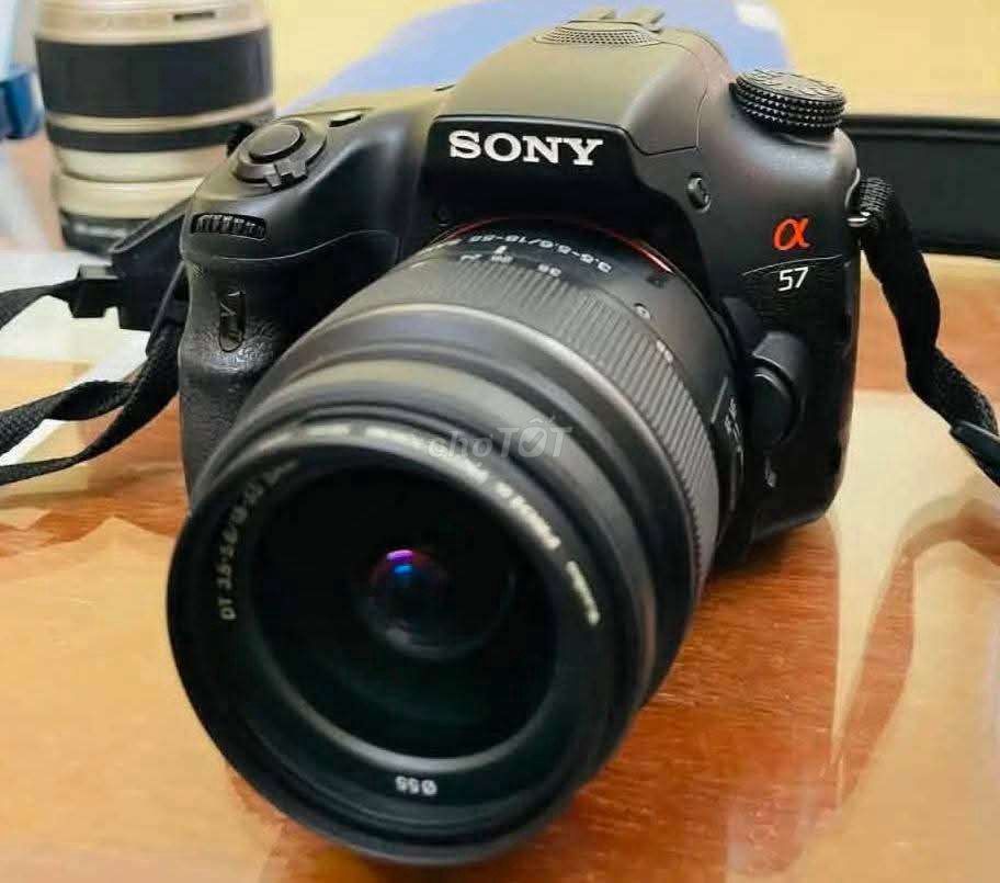 Máy ảnh Sony A57 Đen Đã sử dụng. Mua bán Máy ảnh, Máy quay tại Quận 11 Tp Hồ Chí Minh được đăng bởi ChinKTS hình 1