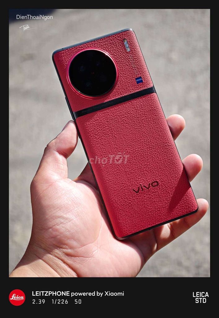 Vivo X90 Đỏ Nội địa 99%. Mua bán Điện thoại tại Quận Gò Vấp Tp Hồ Chí Minh được đăng bởi Mr Beát  hình 1