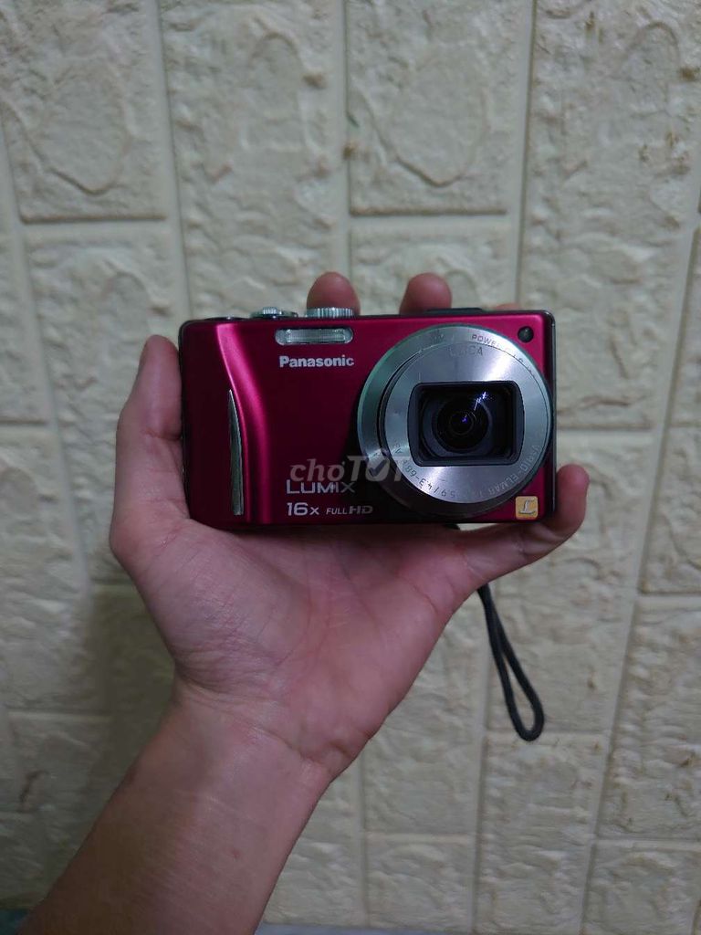 Máy ảnh Panasonic Lumix ZS10 Đỏ. Mua bán Máy ảnh, Máy quay tại Thành phố Phan Rang-Tháp Chàm Ninh Thuận được đăng bởi Nhân Nguyễn hình 1