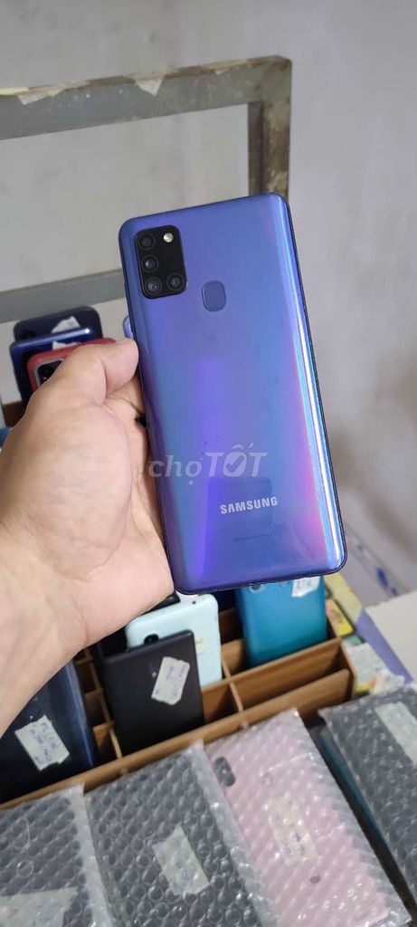 Samsung A21s, 32gb, pin 5000, chính hãng. Mua bán Điện thoại tại Quận Gò Vấp Tp Hồ Chí Minh được đăng bởi A LONG   nhận thanh toán THẺ TÍN DỤNG hình 1