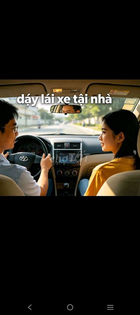 Dịch vụ dạy lái xe tại nhà 1 tuần. Dịch vụ tại Quận 3 Tp Hồ Chí Minh được đăng bởi Huy tran hình 1